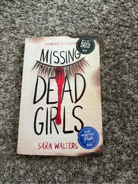 Missing Dead Girls by Sara Walters — White & Red Paperback